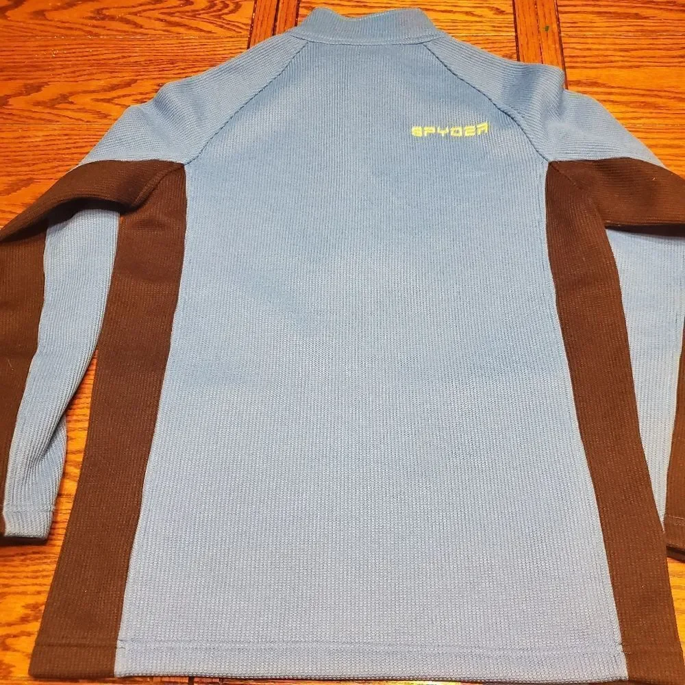 Spyder blue youth  jacket size large (14/16)